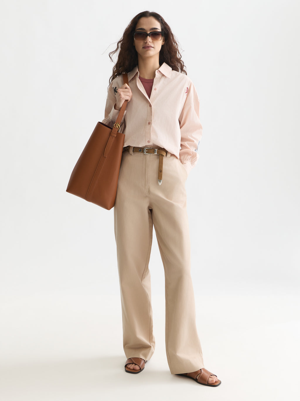 Blouses lange mouw roze Scotch & Soda