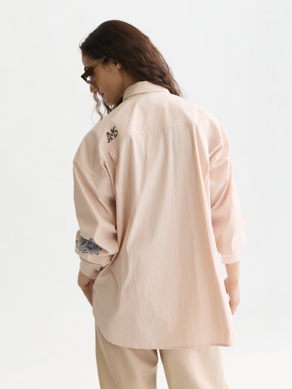Blouses lange mouw roze Scotch & Soda