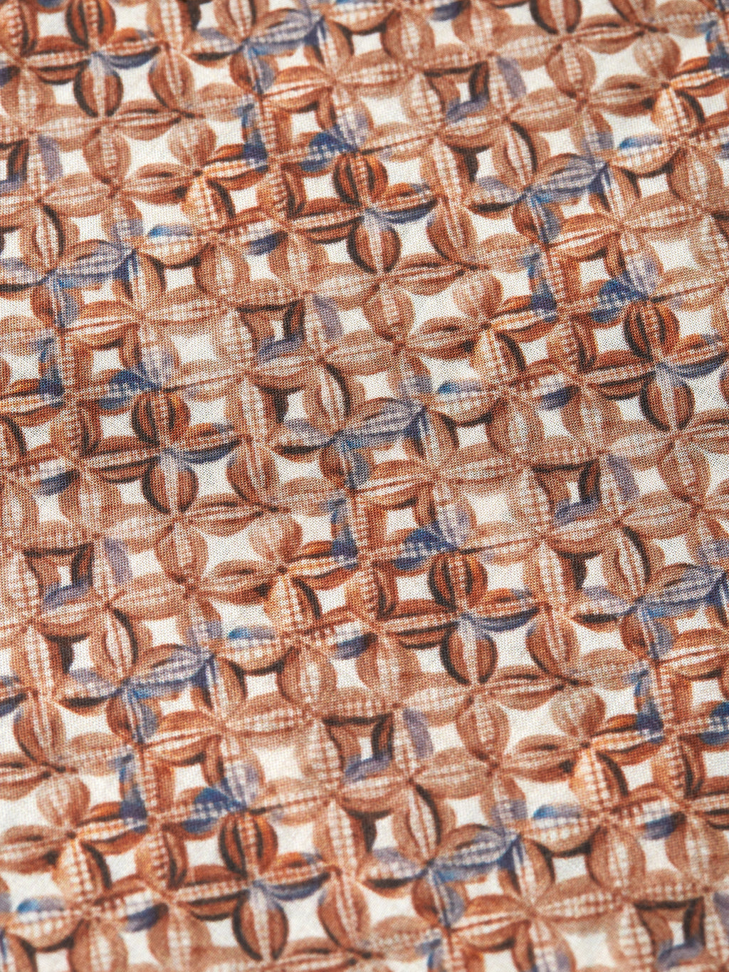 Blouses lange mouw bruin Scotch & Soda