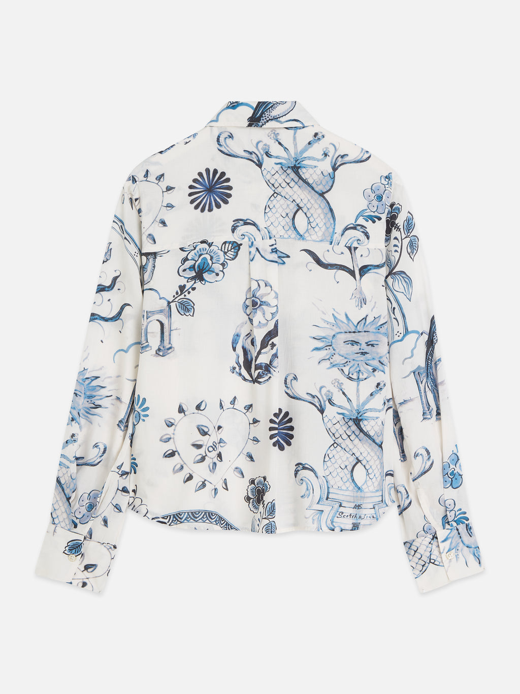 Blouses lange mouw beige Scotch & Soda
