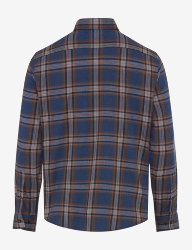 Hemden lange mouw navy BRAX