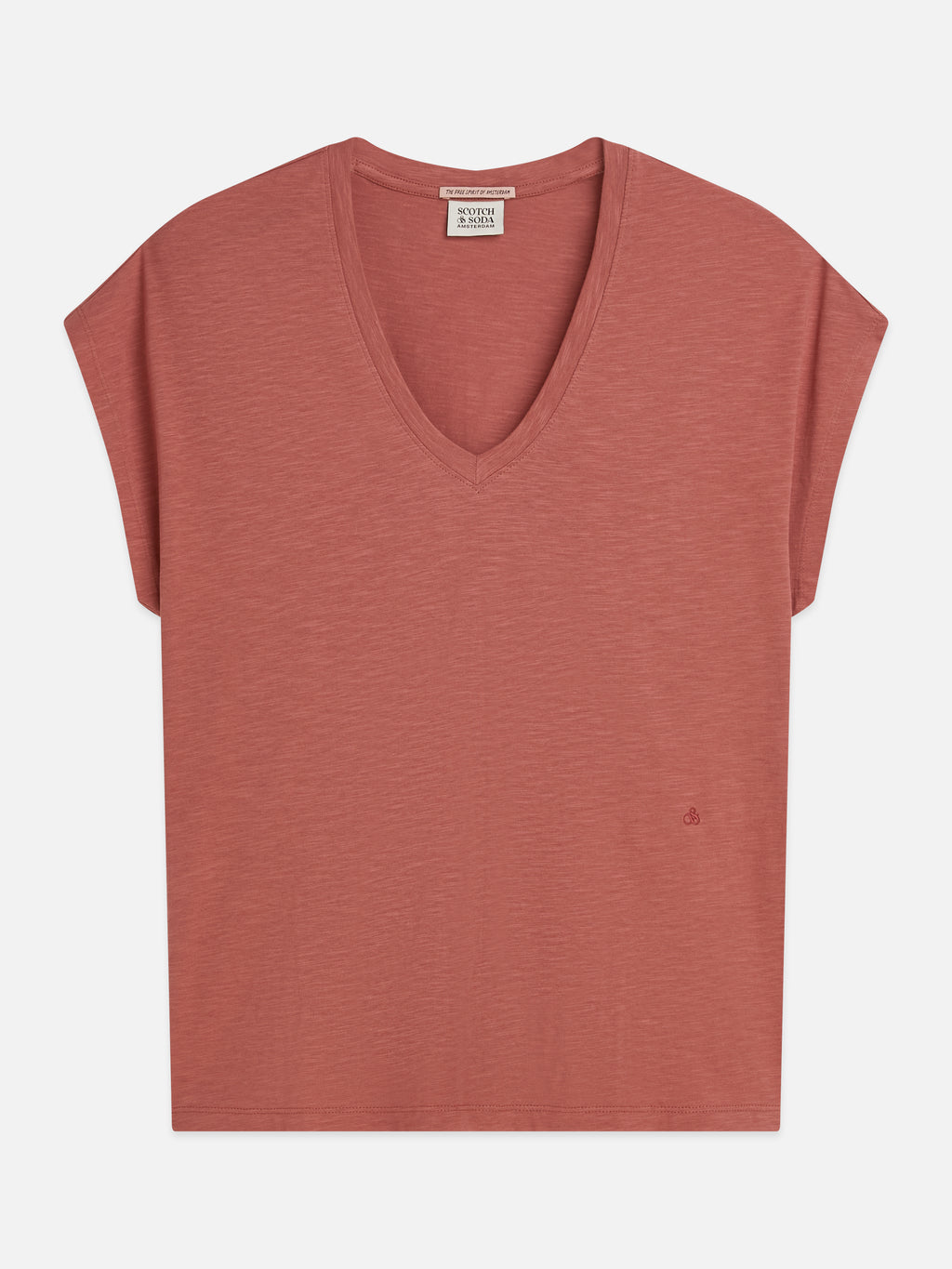 T-shirts korte mouw roze Scotch & Soda