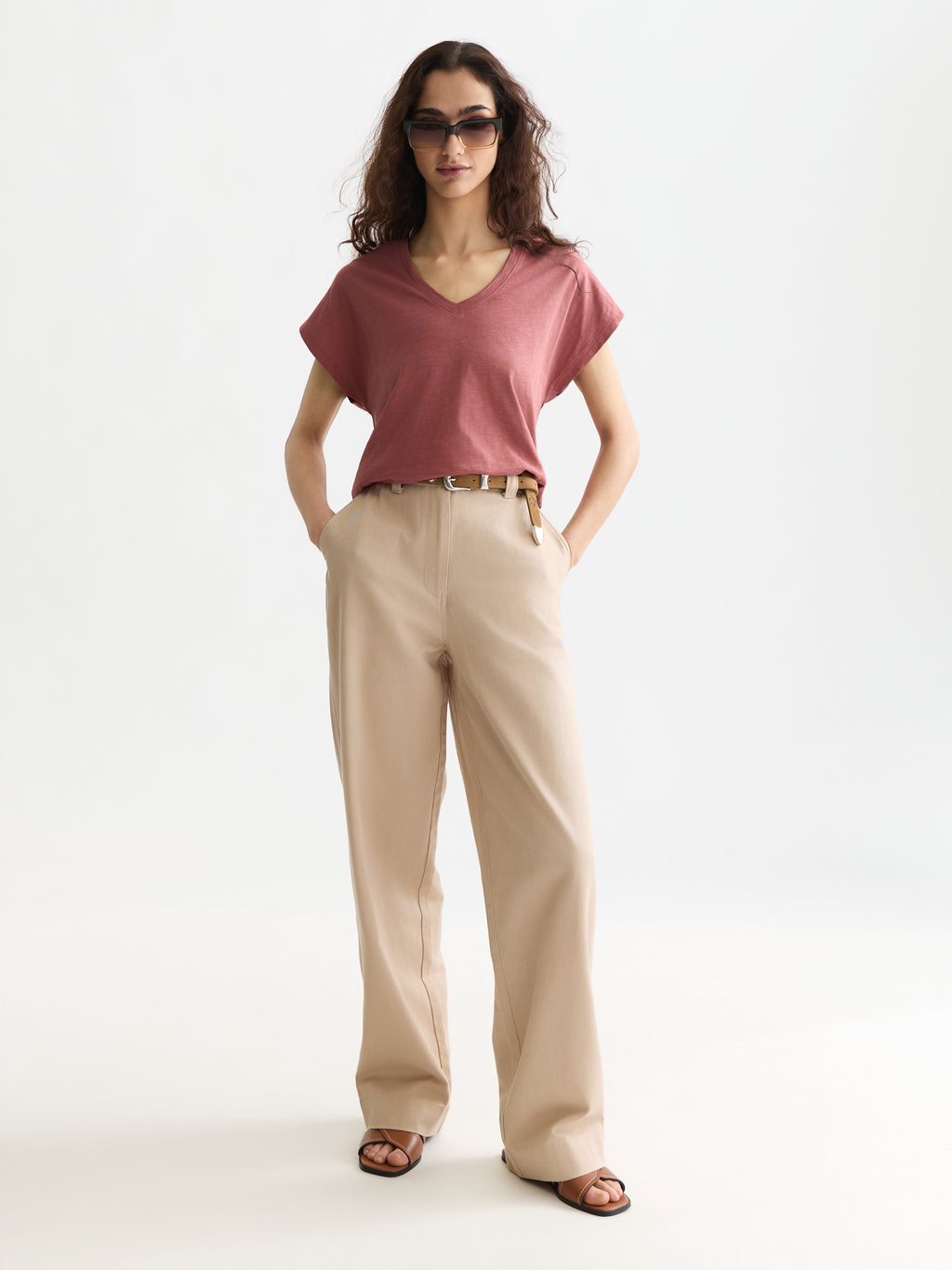 T-shirts korte mouw roze Scotch & Soda