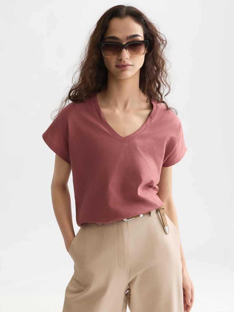 T-shirts korte mouw roze Scotch & Soda