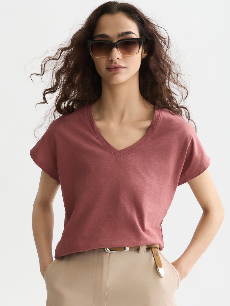 T-shirts korte mouw roze Scotch & Soda