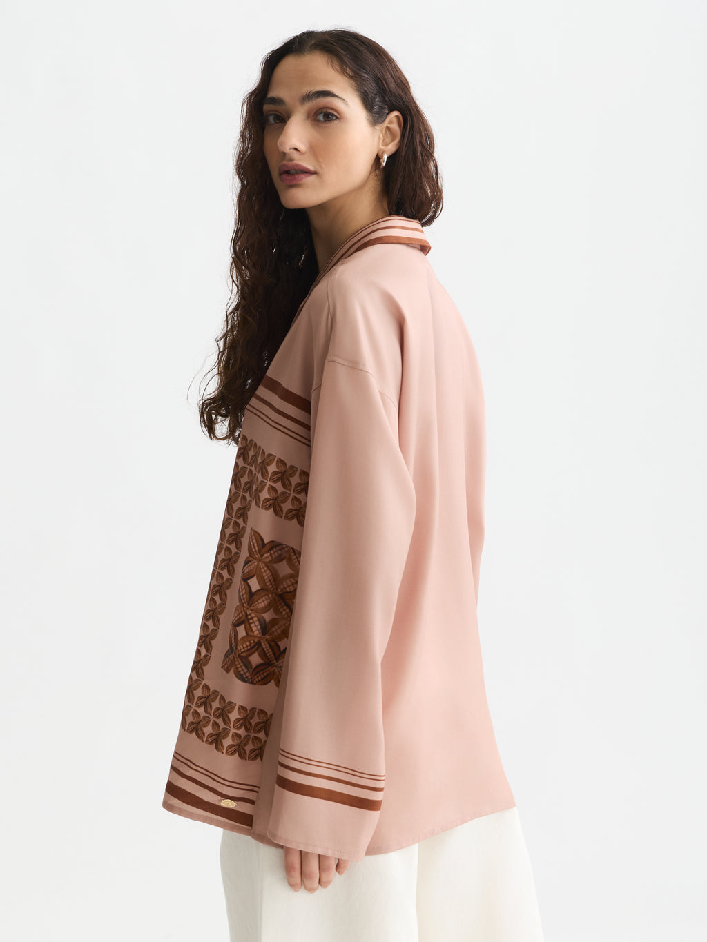 Blouses lange mouw roze Scotch & Soda