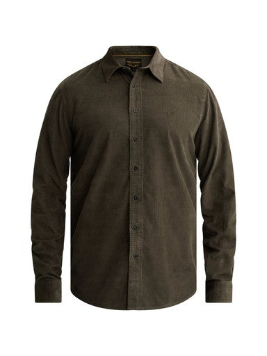 Hemden lange mouw blauw PME