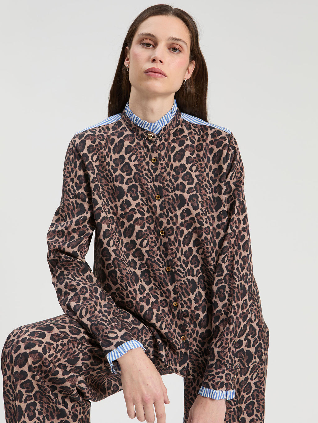 Blouses lange mouw multicolor Vilagallo