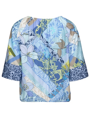 Blouses lange mouw blauw Bianca
