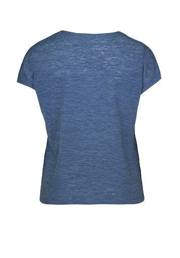 T-shirts korte mouw blauw Bianca