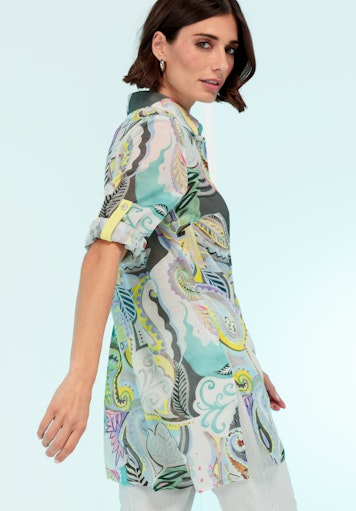 Blouses lange mouw groen Bianca
