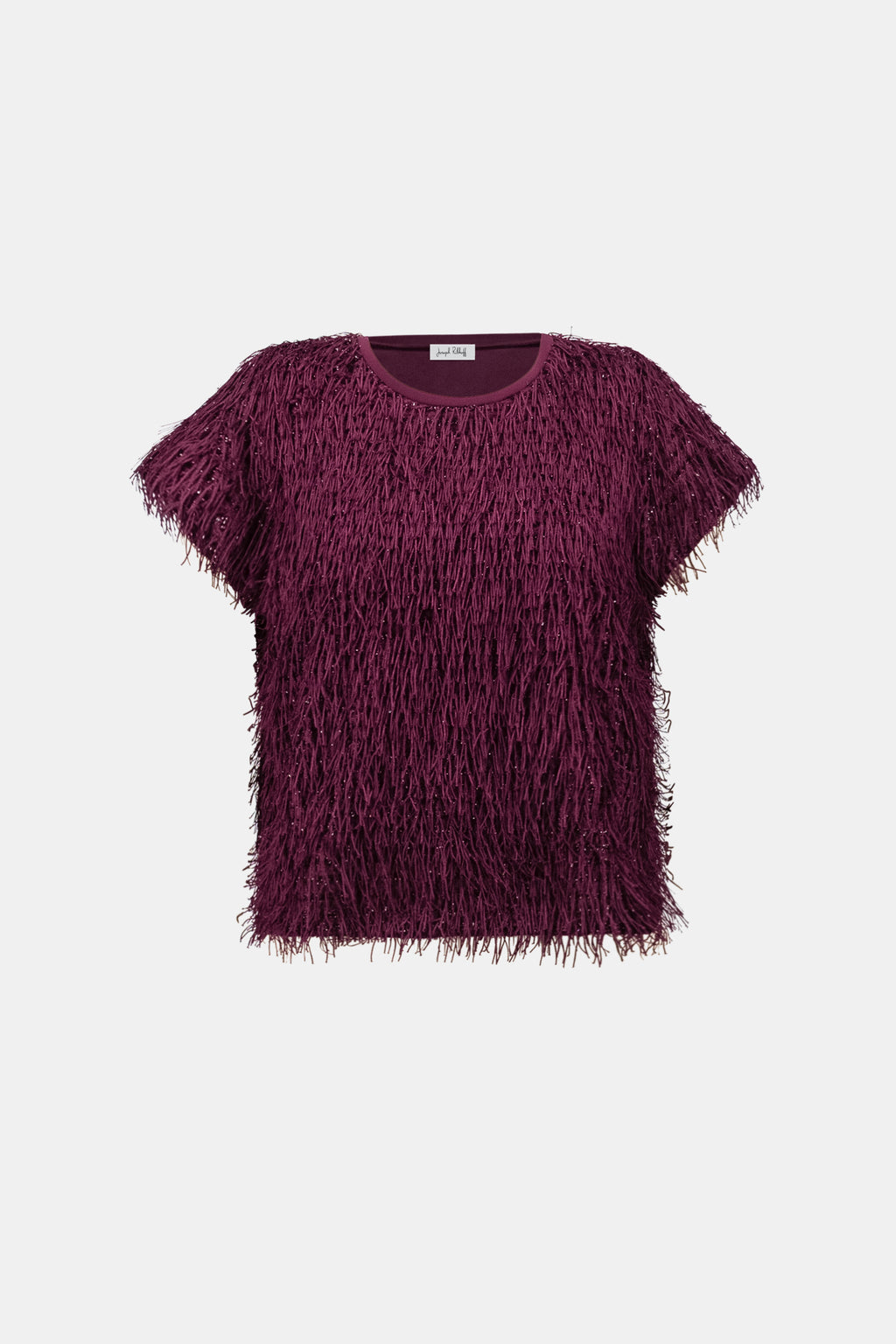Blouses korte mouw bordeaux Joseph Ribkoff