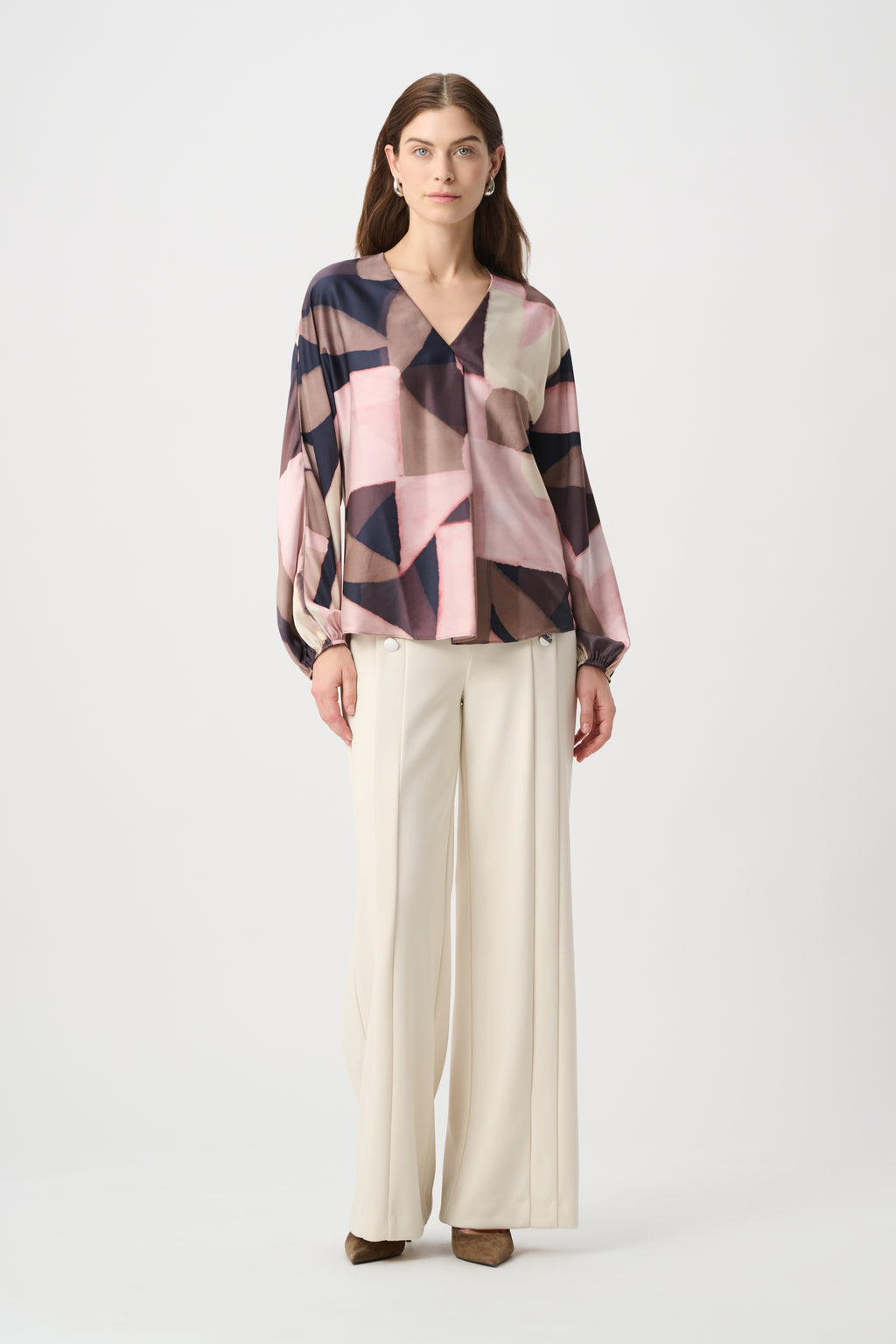 Blouses lange mouw multicolor Joseph Ribkoff
