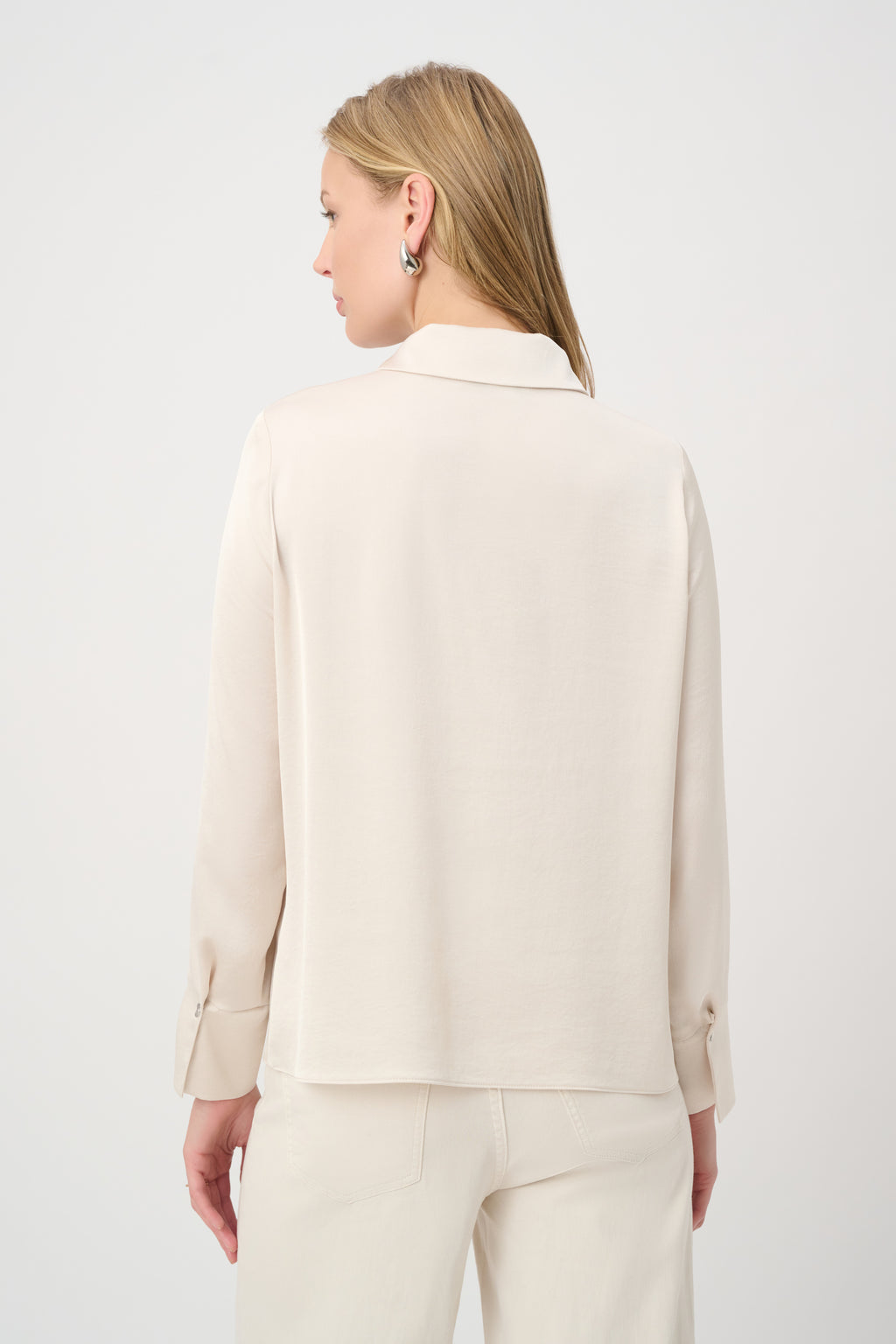 Blouses lange mouw beige Joseph Ribkoff