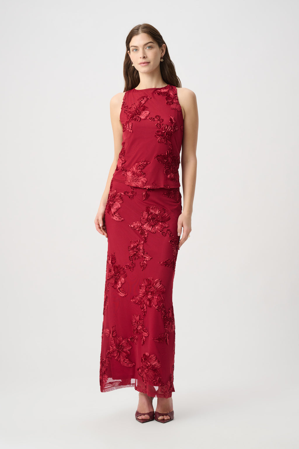Tops rood Joseph Ribkoff