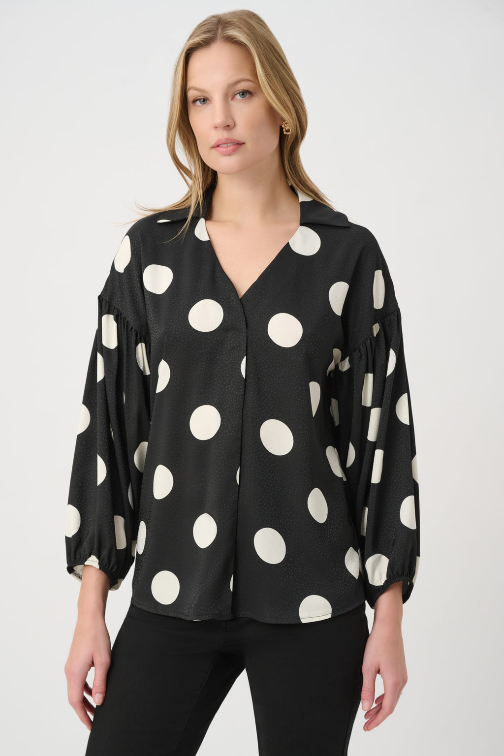 Blouses lange mouw zwart Joseph Ribkoff