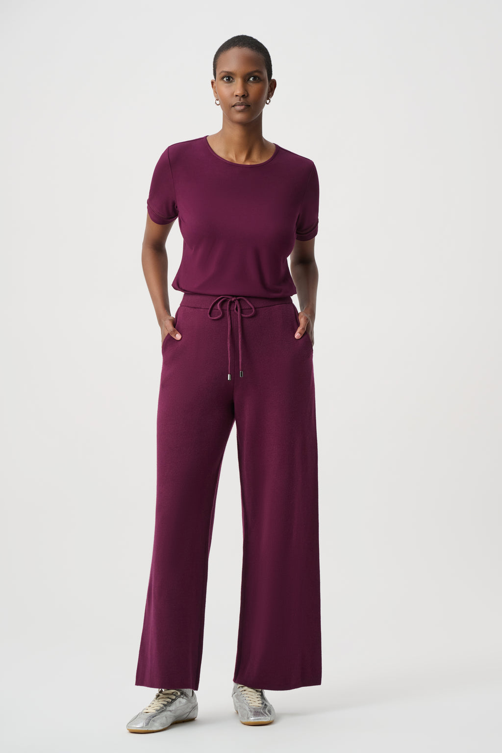 T-shirts korte mouw bordeaux Joseph Ribkoff