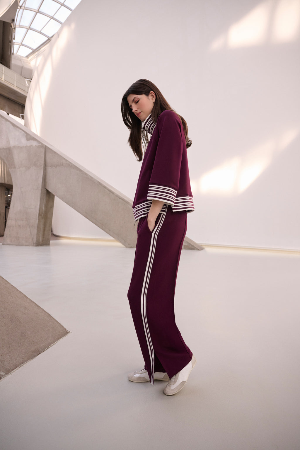 Jogging bordeaux Joseph Ribkoff