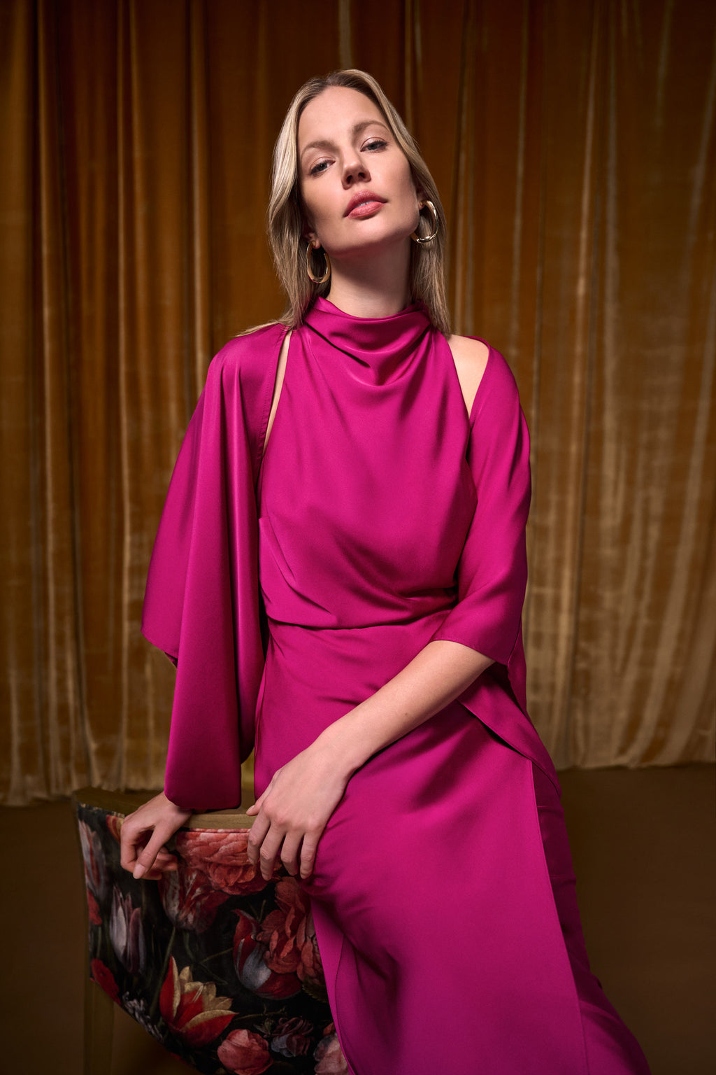 Kimono's roze Joseph Ribkoff