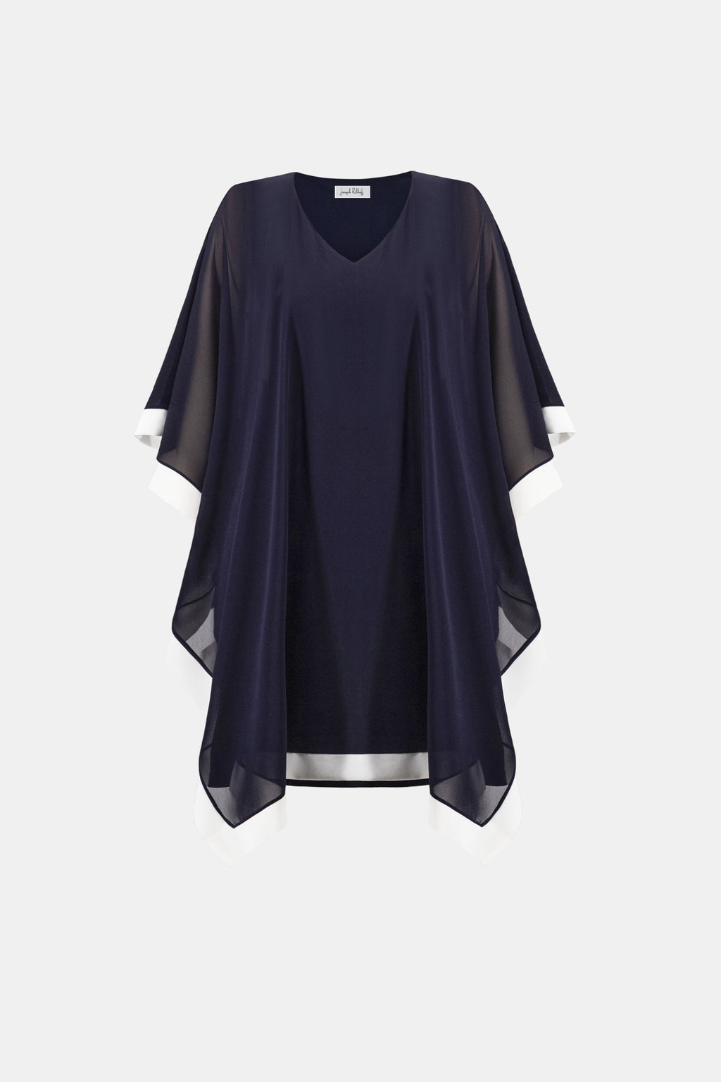 Jurken lange mouw navy Joseph Ribkoff