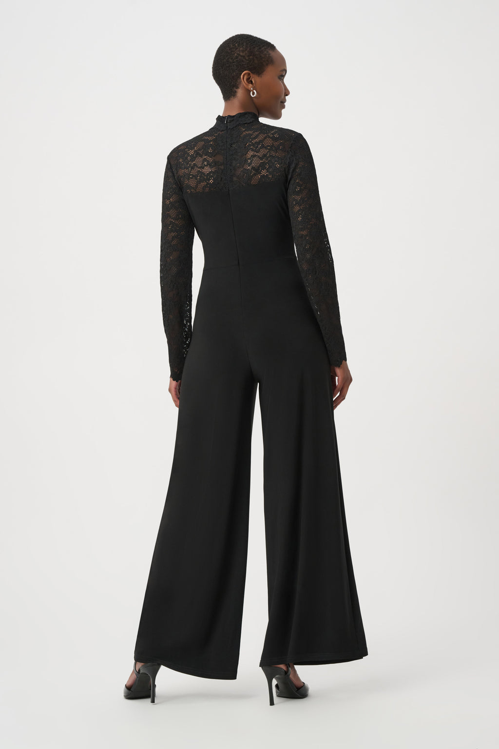 Jumpsuits lange mouw zwart Joseph Ribkoff