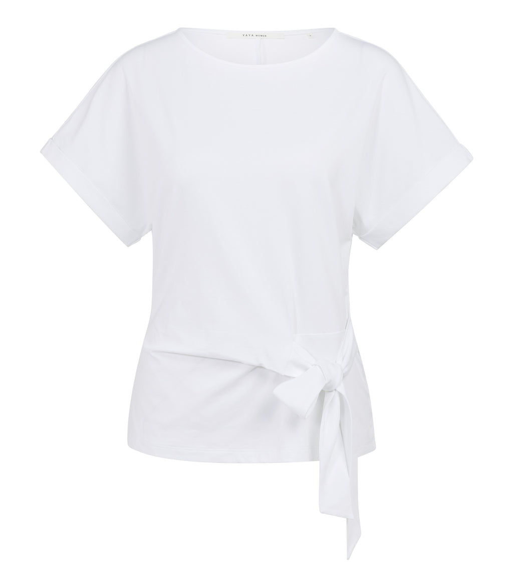 T-shirts korte mouw wit YAYA