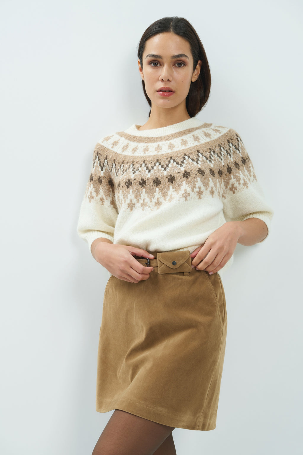 Pulls beige YAYA