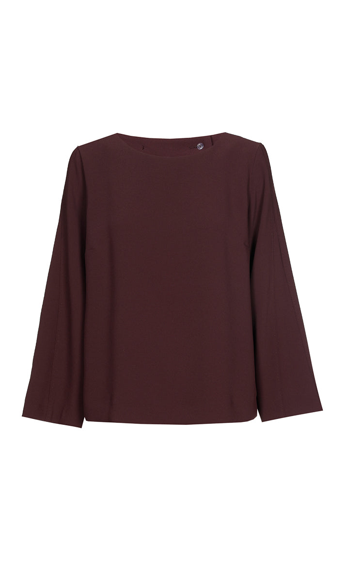 Blouses korte mouw blauw Xandres