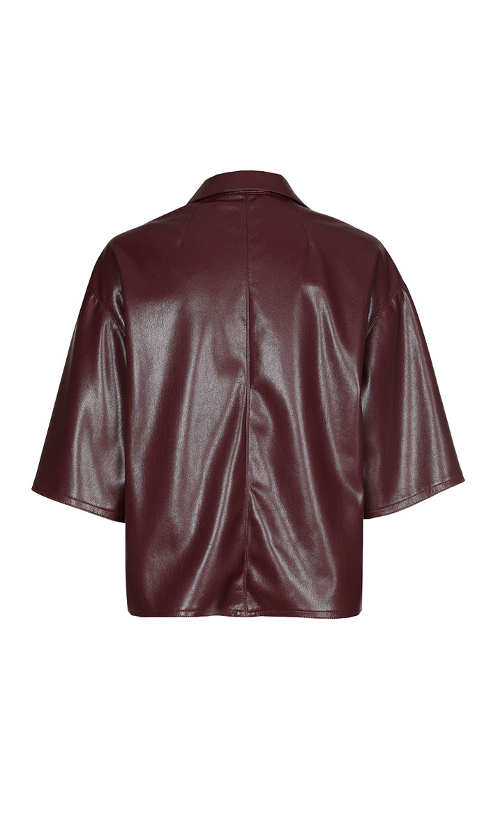 Blouses korte mouw blauw Xandres
