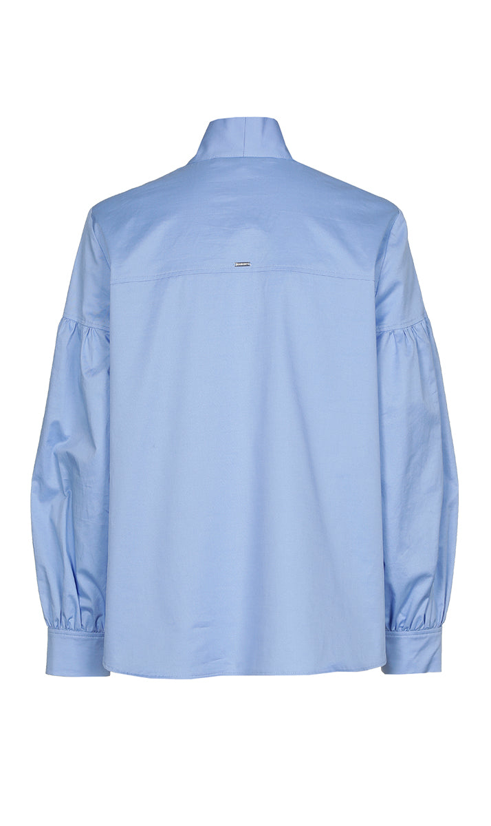 Blouses korte mouw blauw Xandres