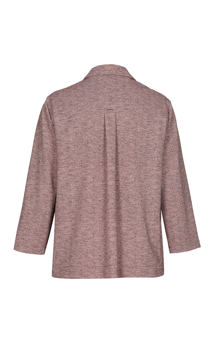 T-shirts korte mouw bordeaux Xandres Gold