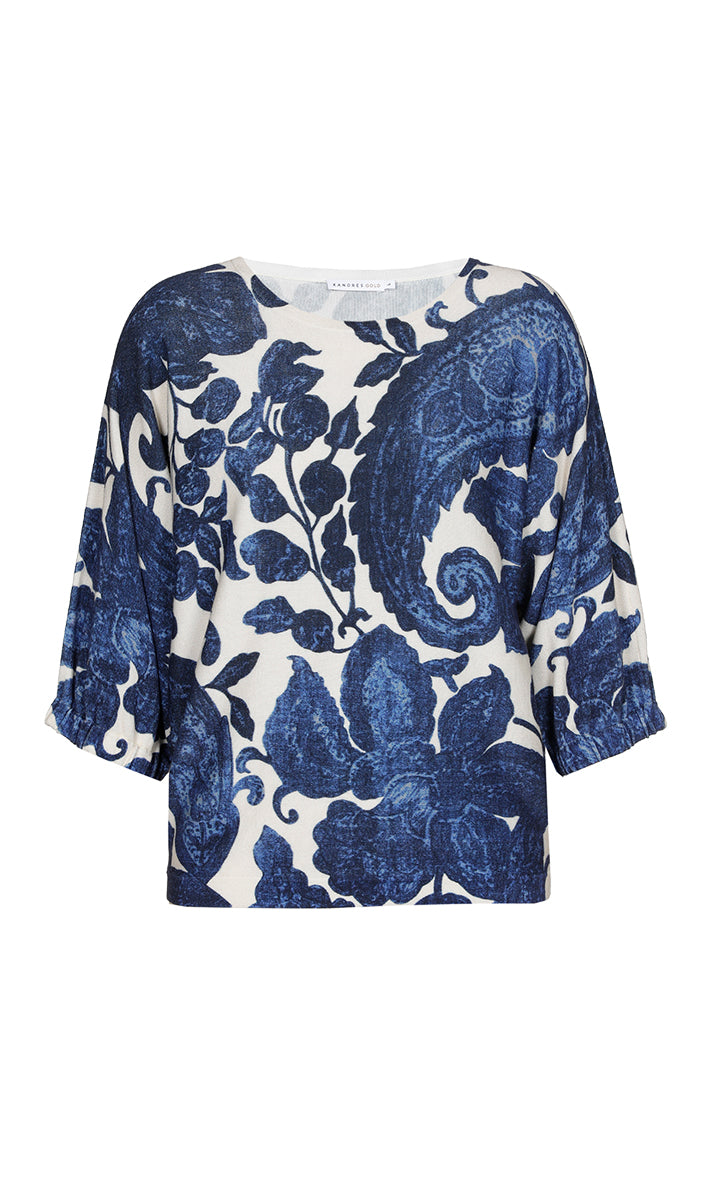 Pulls blauw Xandres Gold