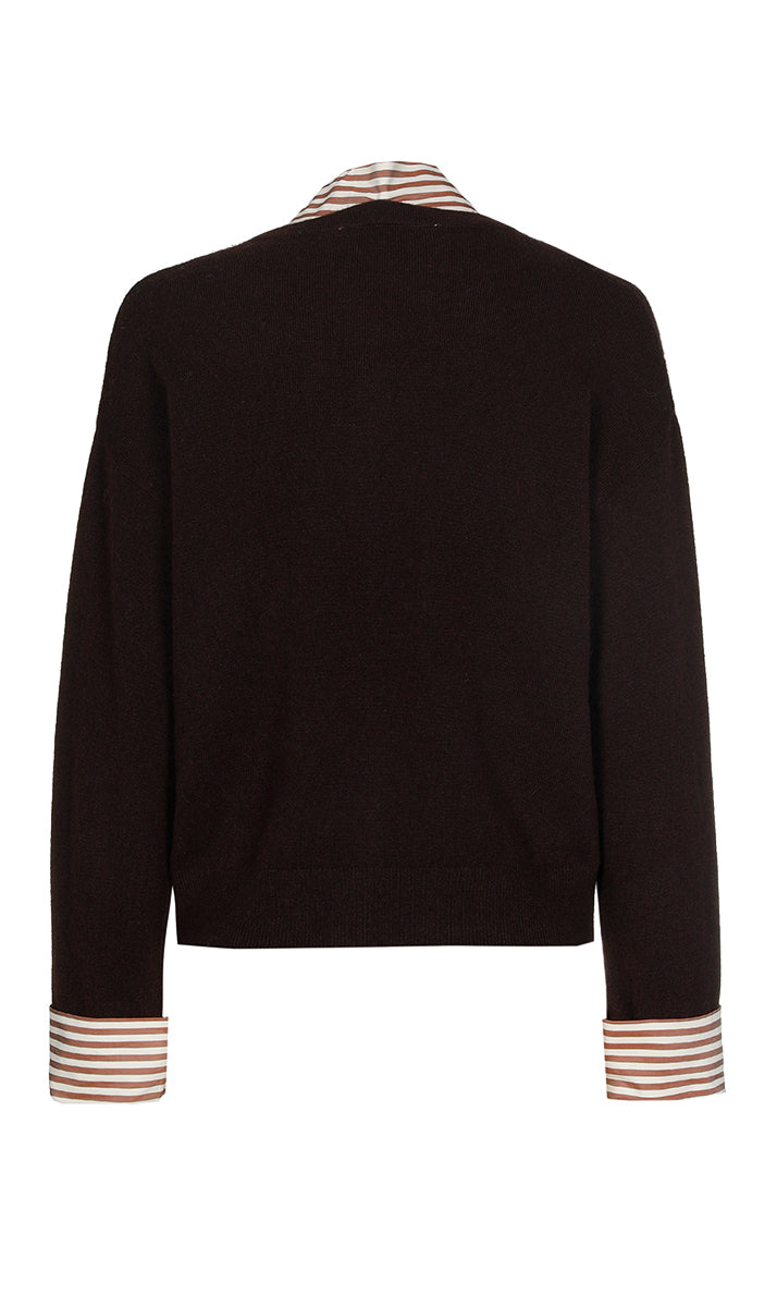 Cardigans bruin Xandres