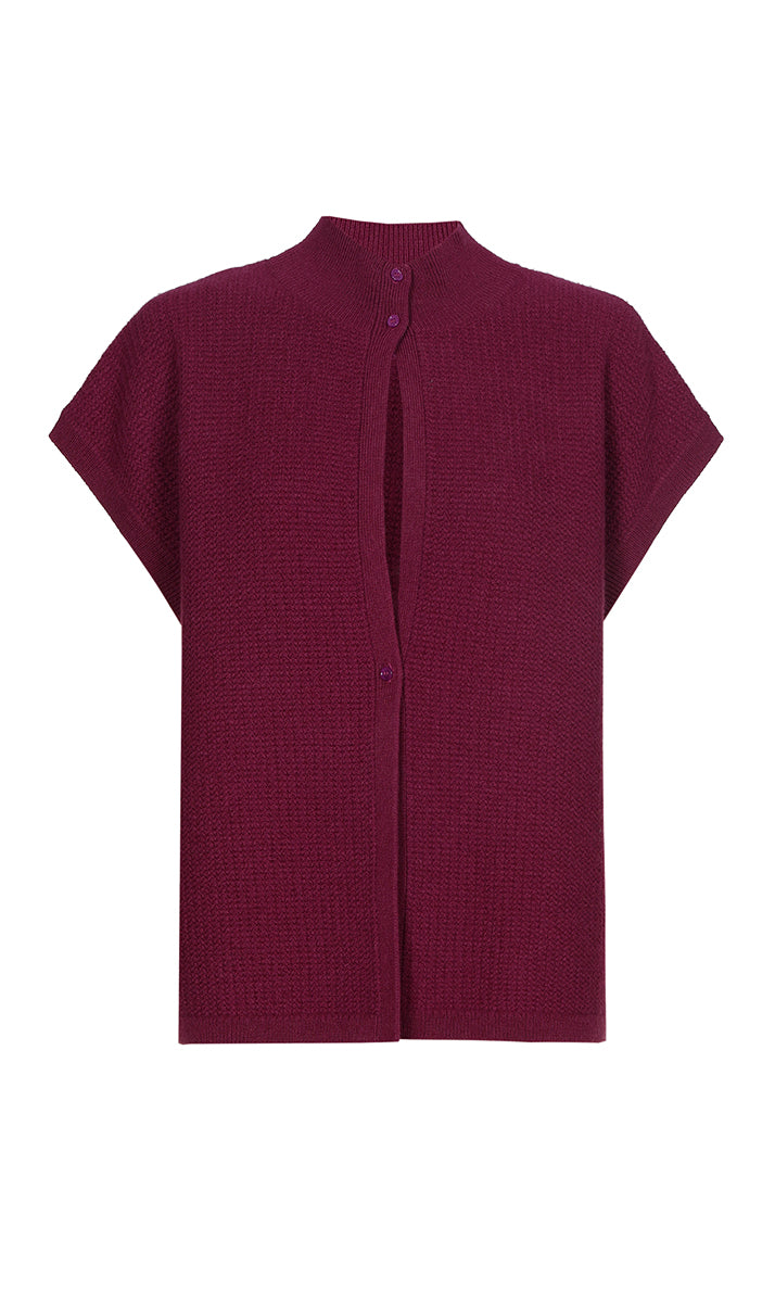 Cardigans bordeaux Xandres