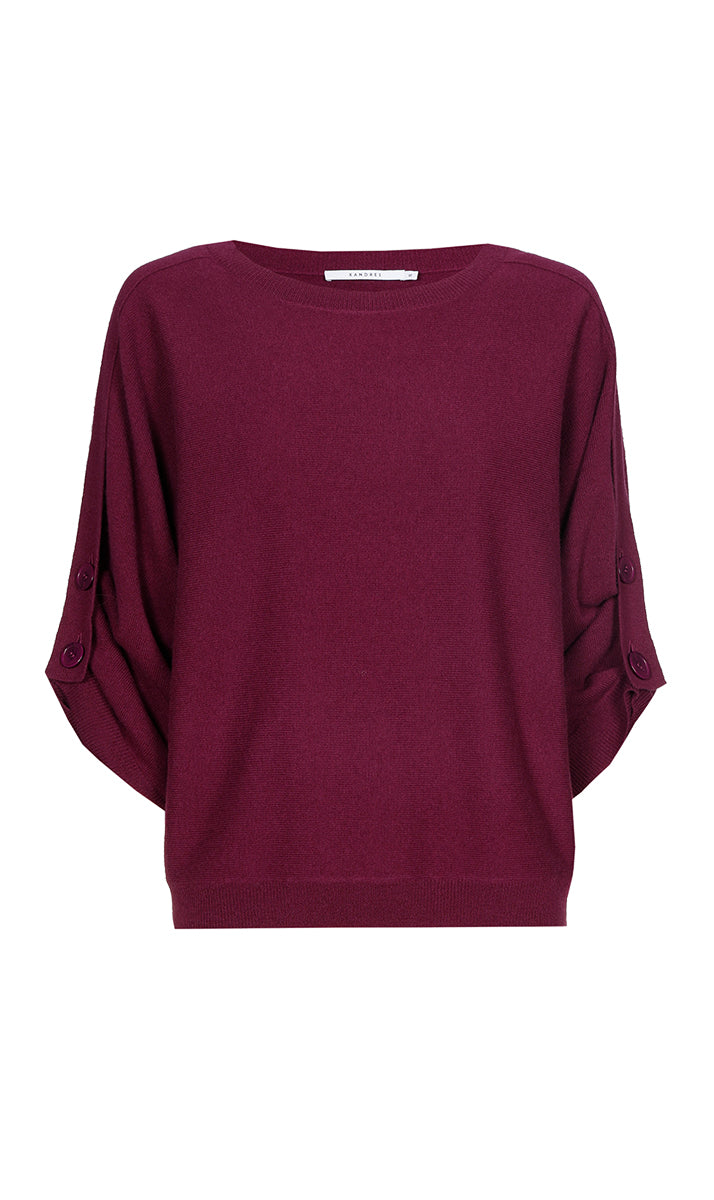 Pulls bordeaux Xandres