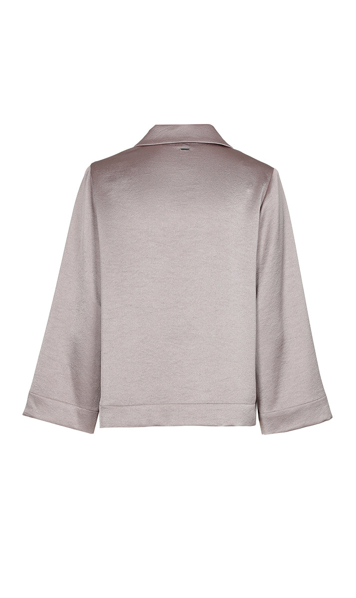 Blouses korte mouw beige Xandres