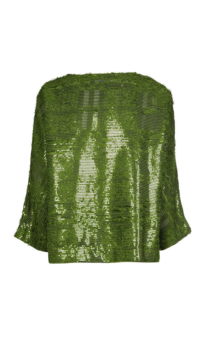 Blouses korte mouw groen Xandres