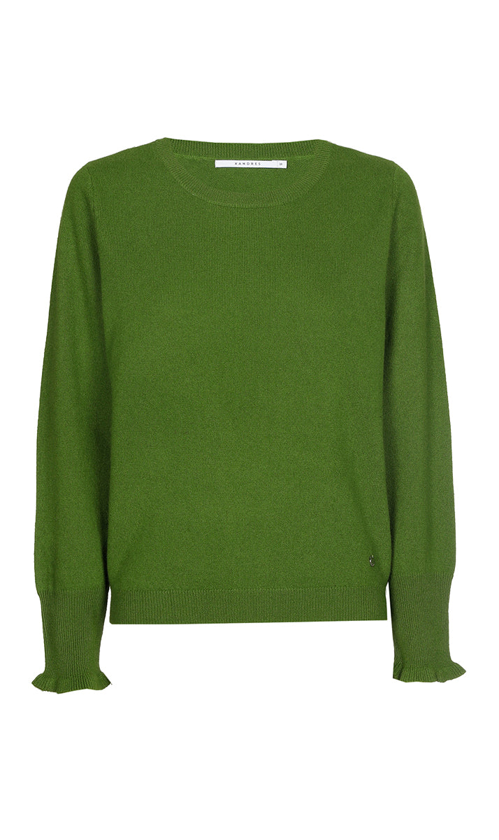 Pulls groen Xandres