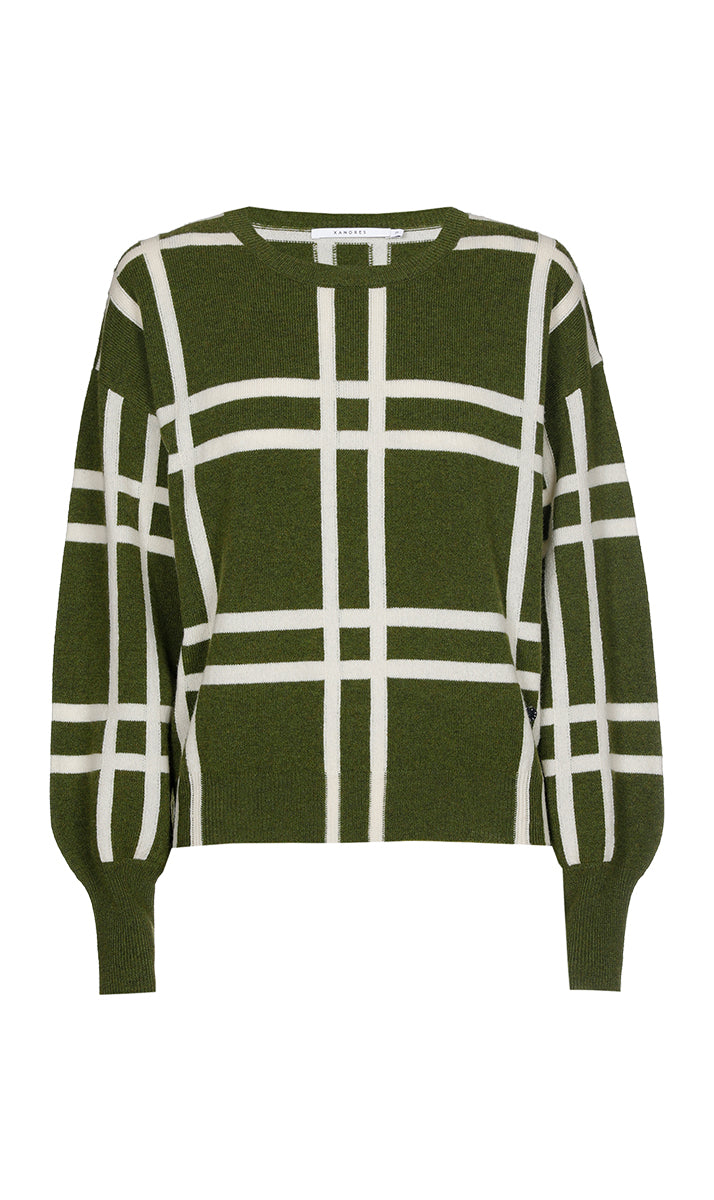 Pulls groen Xandres