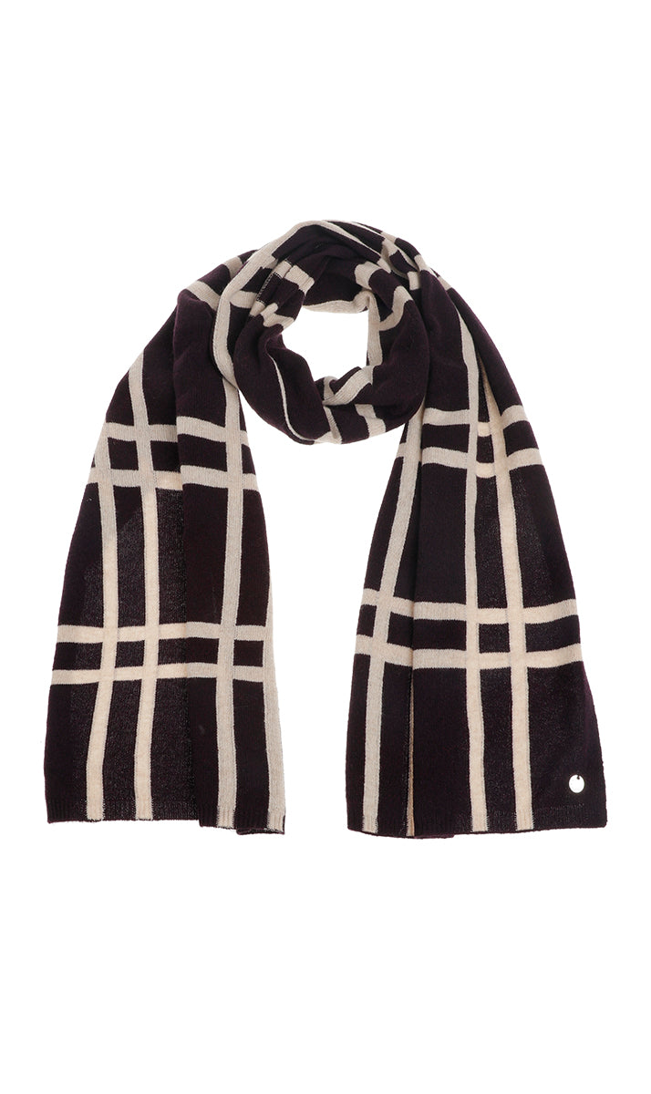 Sjaals blauw Xandres