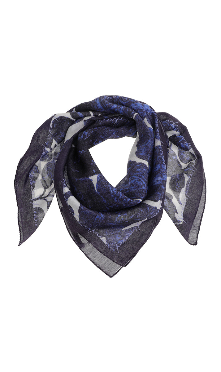 Sjaals blauw Xandres