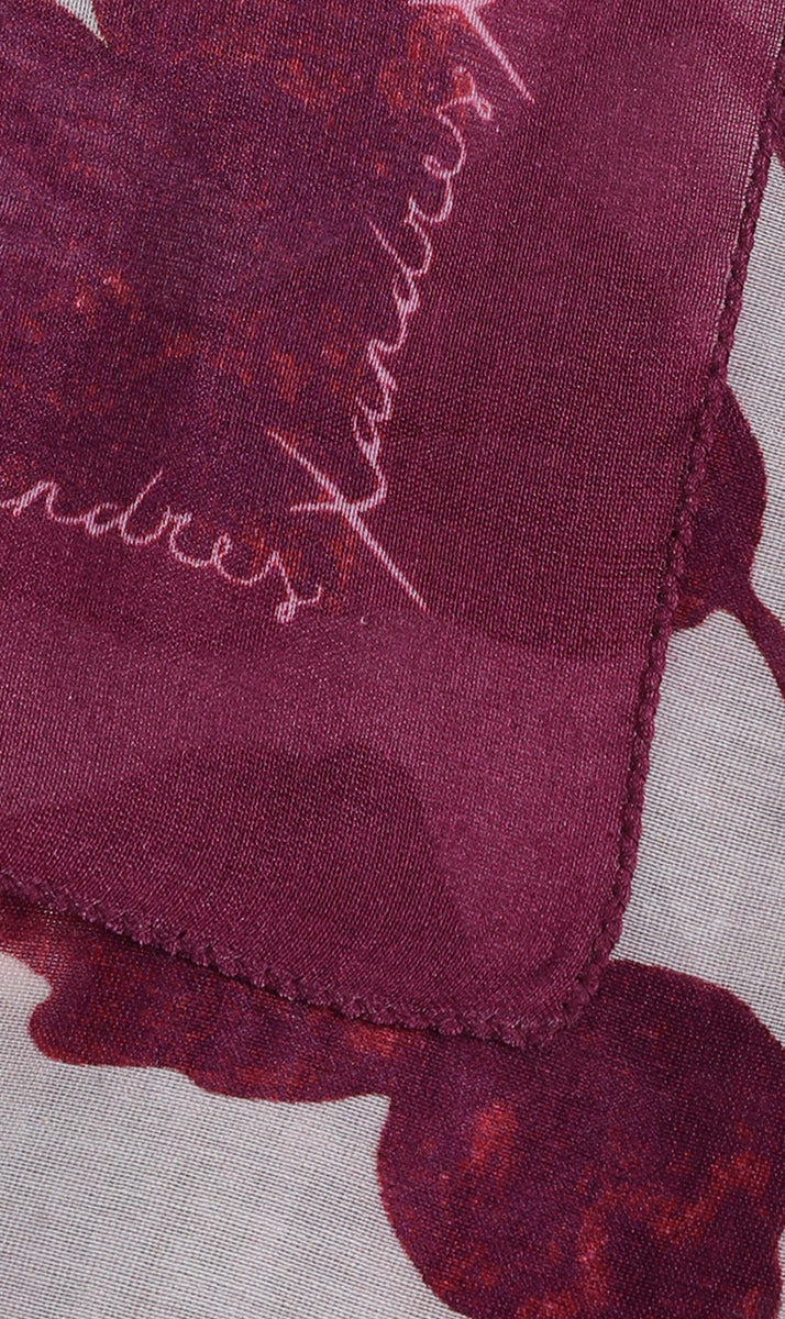 Sjaals bordeaux Xandres
