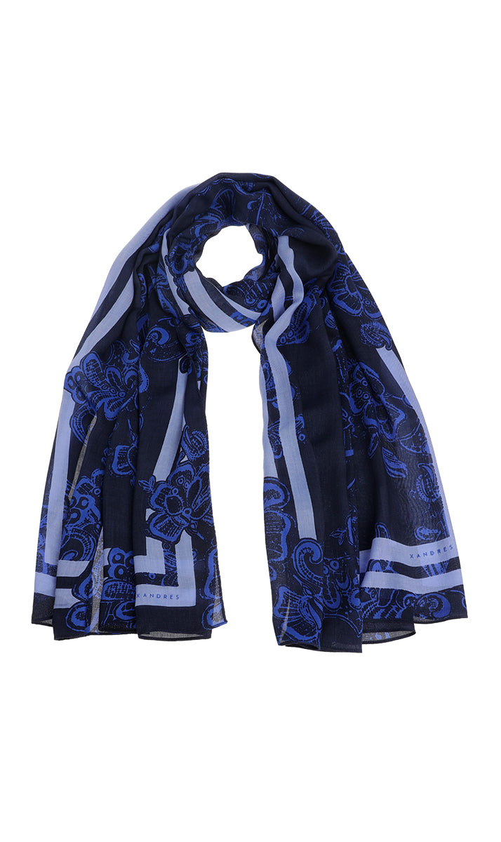 Sjaals navy Xandres