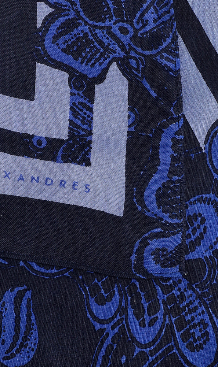 Sjaals navy Xandres