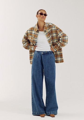Blouses lange mouw beige Harper & Yve