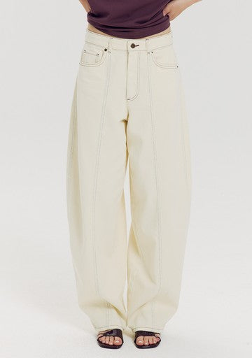 Broeken beige Harper & Yve