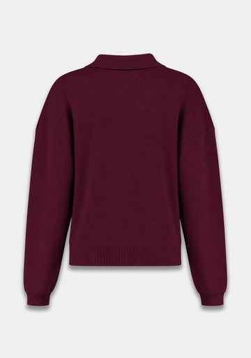 Blouses lange mouw bordeaux Harper & Yve