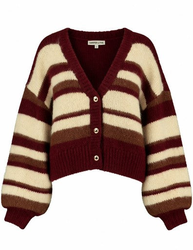 Cardigans bordeaux Harper & Yve