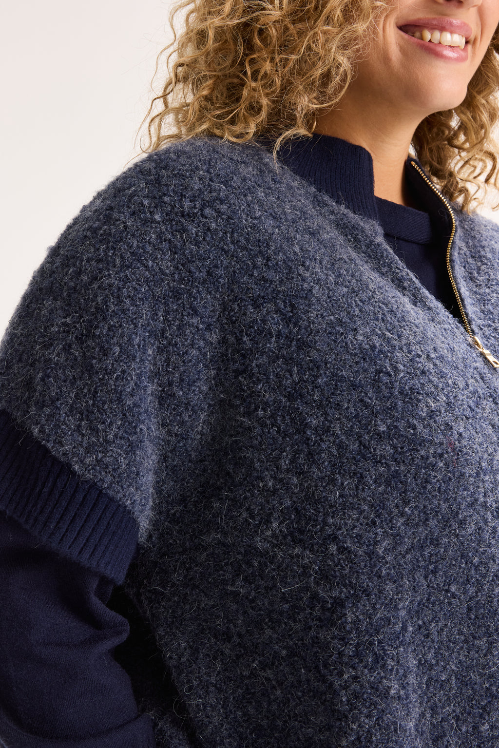 Cardigans blauw Améline