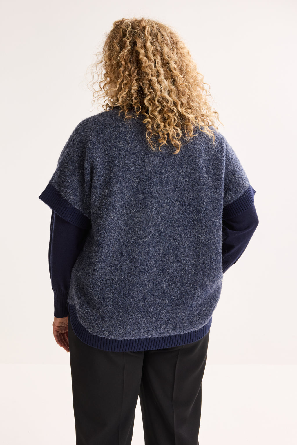 Cardigans blauw Améline